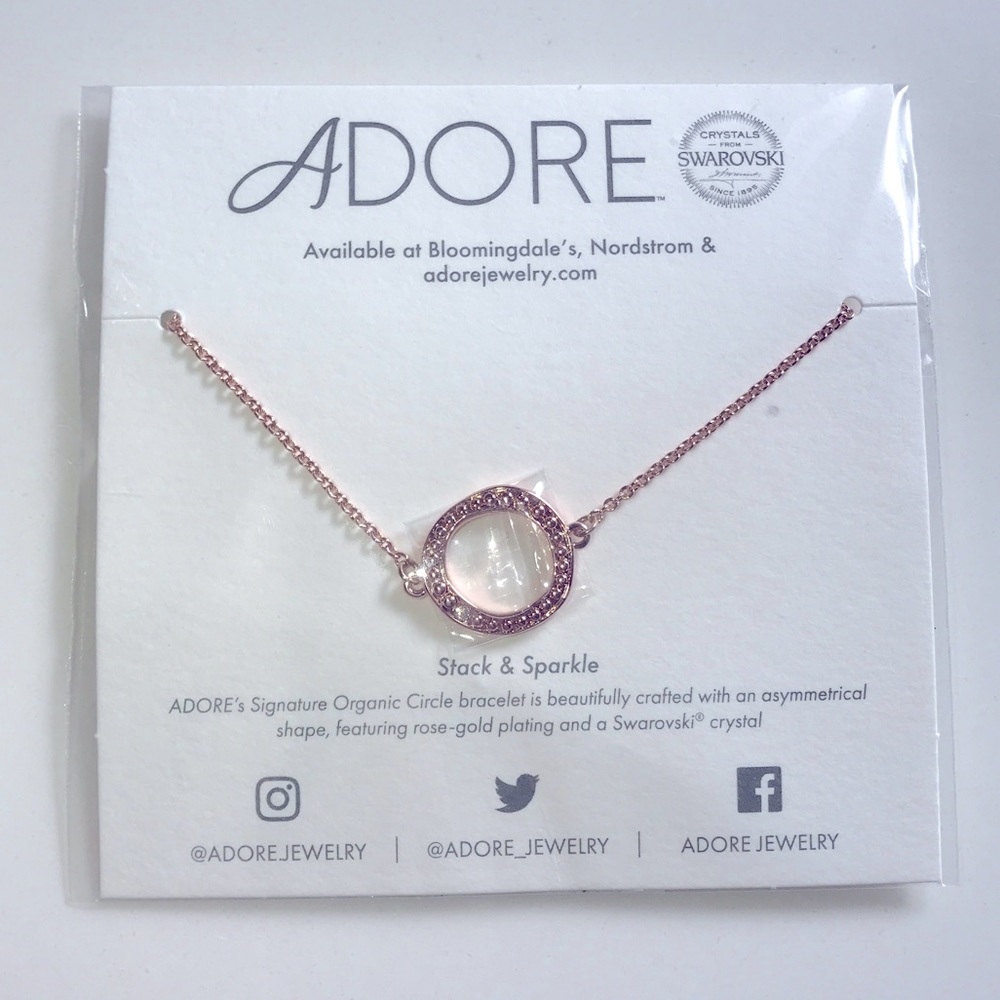 Rose gold bracelet